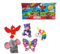 Lexibook, Pâte à modeler douce et malléable - 8 pièces, CRDOUGH1