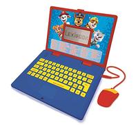 LEXIBOOK Paw Patrol JC598PAZi3 - Ordinateur Portable éducatif et bilingue Allemand/Anglais - Jouet pour Enfant (garçons et Filles) - 124 activités, Apprentissage des Jeux et de la Musique avec Chase