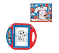 Lexibook Paw Patrol La Pat'Patrouille Projecteur à Dessins, 4 tampons, 10 modèles, écran Lumineux, 1 Stylo Inclus, Jouet Artistique et créatif pour Filles et garçons, Rouge/Bleu, CR310PALXB