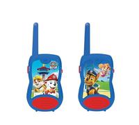 Lexibook Paw Patrol Pat' Patrouille Chase Talkies-Walkies, Jeu de Communication pour Enfant, 2 canaux, Clip Ceinture, à Piles, Bleu/Rouge, TW12PALXB
