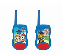 Lexibook Paw Patrol Pat' Patrouille Chase Talkies-Walkies, Jeu de Communication pour Enfant, 2 canaux, Clip Ceinture, à Piles, Bleu/Rouge, TW12PA