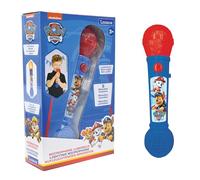Lexibook Paw Patrol Pat'Patrouille Microphone Lumineux pour Enfant, Jeu Musical, Haut-Parleur intégré, Effets Lumineux, mélodies de démonstrations incluses, Bleu/Rouge, MIC80PALXB