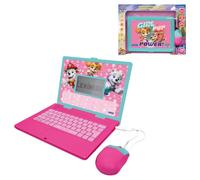 Lexibook, Paw Patrol Skye, Laptop Éducatif Anglais/Français, JC601PAGi1LXB | Ordinateur portable bilingue anglais/français, 164 activités, lecture et jeux éducatifs, bleu