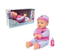 Lexibook, Power Baby® Lina, Poupon interactif à Nourrir et à câliner, Taille réelle 38cm