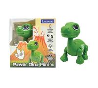Lexibook Power Dino Mini - Mon Petit Robot Dinosaure - Robot Dinosaure avec Sons, Musique, Effets Lumineux, répétition de Voix et réaction aux Sons, Jouet pour garçons et Filles - ROB02DINOLXB