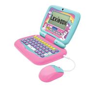 LEXIBOOK - Power Kid® ordinateur portable éducatif parlant bilingue Licorne - 40 activités en français et anglais