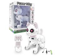 Lexibook - Power Kitty® - Remote Control Robot Cat, Programmable Smart Robot, Li