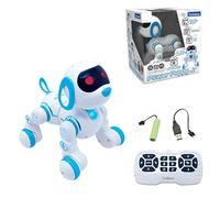 Lexibook Power Puppy® Jr - Mon Petit Chien Robot télécommandé à Dresser - Chien Robot avec Sons, Musique, Effets Lumineux, Jouet pour garçons et Filles - PUP01LXB