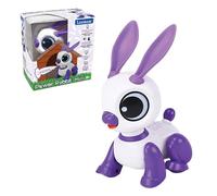 Power Rabbit Mini - Robot lapin avec effets lumineux et sonores, contrôle par claquement de main, répétition