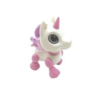 Robot Licorne Power Unicorn Mini - Effets Lumineux et Sonores - Contrôle par Claquement de Main - Répétition blanc TU