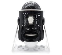 Lexibook Projecteur 2 en 1 Talking Planetarium Constellation and Image Projector, 24 Images pour découvrir l'espace, 2 Dômes Constellation, Noir/Blanc - NLJ181i3LXB