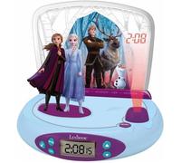 LEXIBOOK Réveil Projecteur LA REINE DES NEIGES 2 avec effets sonores et veilleus