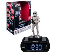 Lexibook, Réveil Star Wars Stormtrooper Sons Noir, RL800SW2 | Réveil Stormtrooper avec effets sonores, figurine LED, écran LCD et fonction répétition intégrée