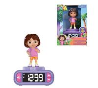 Lexibook, Réveil - Veilleuse Dora avec Effets sonores, Violet, RL800DOR