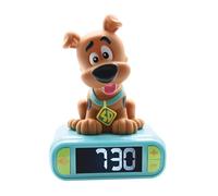 Lexibook - Réveil Veilleuse Scooby-Doo, Horloge, Réveil pour garçon et Fille, Snooze, Couleur Bleu - RL800SDLXB