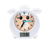 Lexibook RLT101DE RLT010DE Trainer Leon Un Compagnon pour s'endormir, simulateur de lumière et de crépuscule, Compteur d'histoires, Adaptateur Secteur (Inclus) Blanc