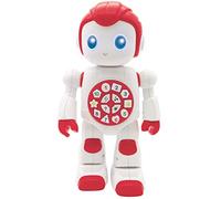LEXIBOOK ROB15EN Powerman First Jouet d'apprentissage interactif Intelligent pour Enfants Dansant, Jeux de Musique, Quiz de Musique, Chiffres, Formes, Couleurs, garçon, Fille, Robot Junior,
