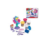 LEXIBOOK - Salon de coiffure scintillant pour sirenes en pâte a modeler douce et malléable