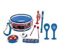 Lexibook - Set Musical Spider-Man - 7 Instruments - Rangement Dans Le Tambour Rouge G