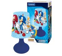 Lexibook, Sonic The Hedgehog, Mini Lampe de Chevet et veilleuse sans Fil Sonic, MLT10SN