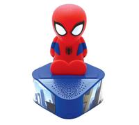 Lexibook, Spider-Man Enceinte Bluetooth, BTD80SPLXB | Figurine lumineuse, Bluetooth 5.0, ports USB & USB-C
