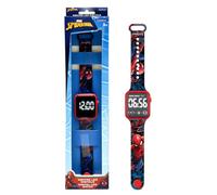 Lexibook, Spider-Man Montre Digitale, DMW060SPLXB | Affichage 12/24h, Bleu/Rouge