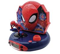 SPIDER-MAN Réveil projecteur avec effets sonores et veilleuse intégrée