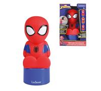 Lexibook, Enceinte Bluetooth veilleuse Spiderman, Bleu, NS02SPLXB