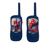 Lexibook Spiderman, Talkies-Walkies, Jeu de Communication pour Enfant, Clip Ceinture, à Piles, Rouge et Bleu, TW11SPLXB