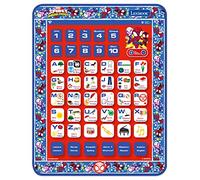 LEXIBOOK JCPAD002SPi5 Spidey and His Amazing Friends Tablette éducative bilingue Interactive Jouet pour Apprendre Les Lettres et Les Chiffres, l'orthographe, la Musique, l'anglais/Italien