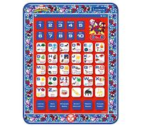 Lexibook, Spidey and His Amazing Friends, Tablette éducative bilingue, Langues Français / Anglais, Lettres, Chiffres, Piano, Quiz, JCPAD002SPi1