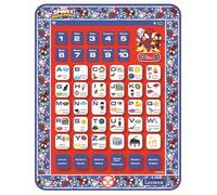 Lexibook, Spidey JCPAD002SPi2 Tablette éducative bilingue, Jouet pour Apprendre l'alphabet, Lettres Chiffres, Mots orthographe et Musique, Anglais/Espagnol, Bleu/Rouge