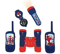 Lexibook Kit d’aventurier Spidey et ses amis extraordinaires Talkie‑walkie portée 120 m