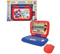 Lexibook, Spidey, Ordinateur Portable éducatif bilingue FRANÇAIS/Anglais, 40 activités, Méthode syllabique et ludique, 3 Histoires animées, Clavier et Souris réalistes, JC398SPi1LXB