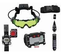 Lexibook, Spy Mission, Kit Complet d'espionnage Comprenant Stylo à Encre Invisible, Modificateur de Voix, Lunettes de Vision Nocturne, Montre décodeur, Jeu de rôle pour Enfants, RPSPY10