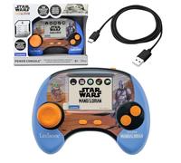 Lexibook, Star Wars Console éducative Portable bilingue, écran LCD Couleur de 2,8 Pouces, 100 activités, Italien et Anglais, Batterie Rechargeable, Bleu/Orange, JCG100SWi5LXB