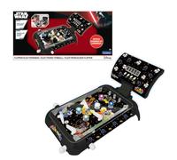 Lexibook, Star Wars Flipper Électronique, JG610SW | Affichage LED du score, 4 flippers, Sons et effets lumineux, Noir
