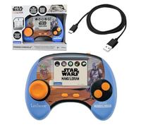 Lexibook, Star Wars JCG100SWi2LXB Console éducative bilingue 100 activités, écran LCD Couleur de 2,8", Espagnol et Anglais, Batterie Rechargeable, câble USB-C, Bleu/Orange