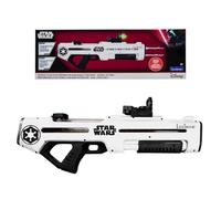 Lexibook, Star Wars, Pistolet à Eau électronique Rechargeable, Effets Lumineux et sonores, Réservoir de 680 ML, Portée jusqu'à 10 m, 3 Modes, Viseur Point Vert, Noir/Blanc, WG20SWLXB