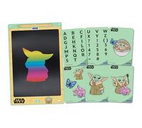 Lexibook, Star Wars Tablette E-Ink Multicolore, CRT10SWLXB | Format A4, écran 28 cm, 1 stylet et 6 pochoirs inclus, Dessins multicolores