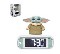 Lexibook, Star Wars, Wekker - Nachtlampje Grogu met geluidseffecten, Groen, RL80