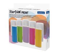 Lexibook StarCAM Print, Pack de Recharge pour Appareil Photo instantané DJ150, Contient 10 Rouleaux Autocollants, DJ150ALXB