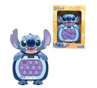 Lexibook Jeu à pousser Fast Push Stitch JG500D – Disney Bleu, 10 bulles antistress, 999 niveaux