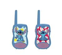 Lexibook Talkies-walkies Disney Stitch - Portée 200 m, 2 canaux, clip ceinture Bleu/Violet