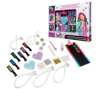 Lexibook, Studio d’Extensions de Cheveux colorées - édition Deluxe, Rose Bleu Orange Vert Jaune Violet, CRSS11LXB