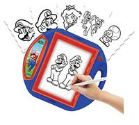Projecteur à dessin Super Mario - LEXIBOOK - Rouge - Enfant - 10 modèles - 4 tampons - Écran rétroéclairé rouge TU