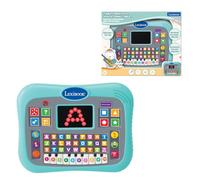 Lexibook, Tablette éducative, bilingue Anglais/Italien, Tablette parlante avec écran pour Apprendre l'alphabet, Les Chiffres et Les Animaux, Mode Plan et Quiz interactif, Bleu, JCPAD007i5LXB