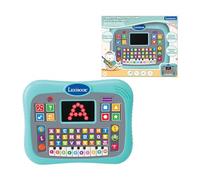Lexibook, Tablette éducative, Bilingue FRANÇAIS/NÉERLANDAIS, Tablette parlante avec écran pour Apprendre l’Alphabet, Les Chiffres et Les Animaux, Modes Piano et Quiz interactif, Bleu, JCPAD007i10