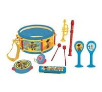 LEXIBOOK - TOY STORY 4 - Set de 7 Instruments de Musique - Tambour, Maracas, Castagnette, Harmonica, Flûte, G