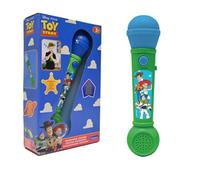 Lexibook, Toy Story, Microphone Lumineux, Effets de lumière Multicolores, Sons d'applaudissements, Mélodies de démonstration, Haut-Parleur intégré, MIC80TSLXB